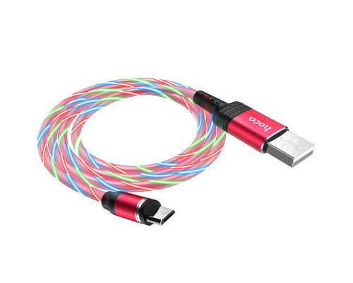 Дата кабель Hoco U90 "Ingenious streamer" MicroUSB (1m) (00000048107_1)