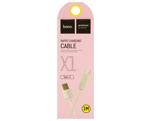 Дата кабель Hoco X1 Rapid USB to Type-C (1m) (00000037520_1)