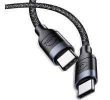Дата кабель Usams US-SJ400 U31 100W PD Fast Charging Type-C to Type-C (1.2m) (00000036165_1)