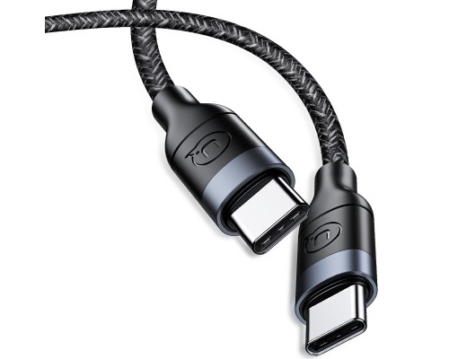 Дата кабель Usams US-SJ400 U31 100W PD Fast Charging Type-C to Type-C (1.2m) (00000036165_1)