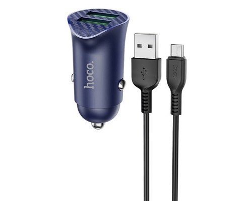 АЗУ Hoco Z39 QC3.0 (2USB) + MicroUSB (00000041719_1)