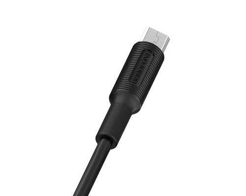 Дата кабель Borofone BX1 EzSync USB to MicroUSB (1m) (00000056909_2)
