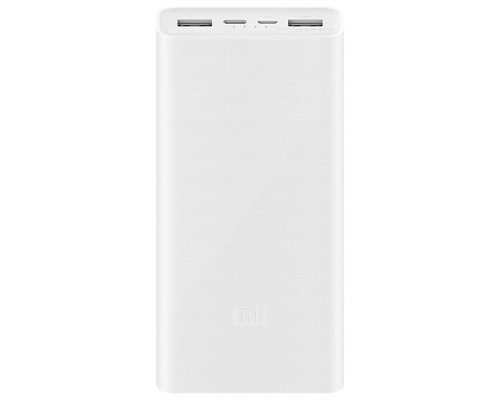 Портативное зарядное устройство Xiaomi Mi Power Bank 3 20000mAh (2USB+Type-C) (PLM18ZM/VXN4258CN) (00000041381_1)