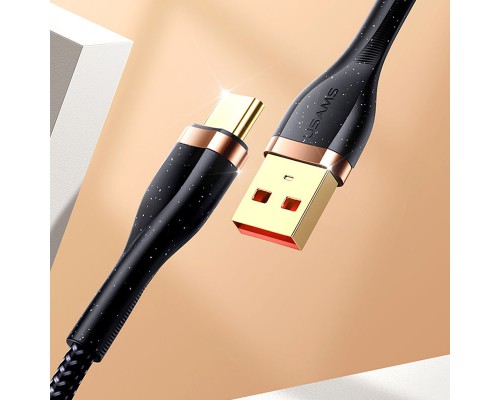 Дата кабель Usams US-SJ488 U64 Aluminum Alloy USB to Type-C 1.2m (00000049217_2)