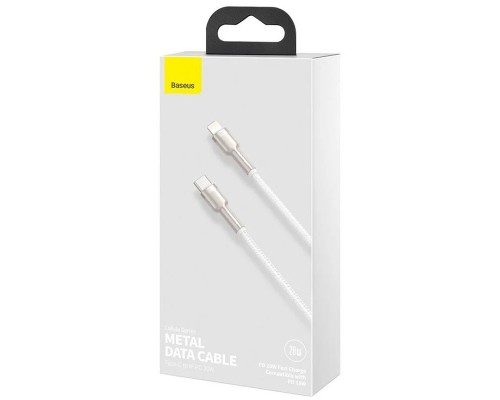 Дата кабель Baseus Cafule Series Metal Type-C to Lightning PD 20W (1m) (00000049177_1)