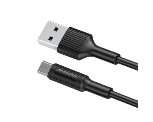 Дата кабель Borofone BX1 EzSync USB to MicroUSB (1m) (00000056909_2)