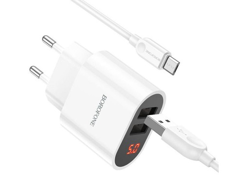 СЗУ Borofone BA63A Richy + MicroUSB (00000056900_2)