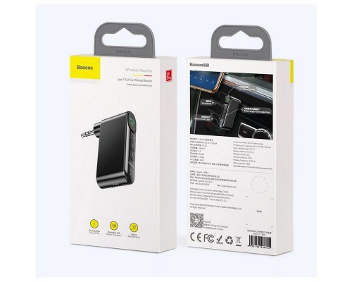 Адаптер Baseus AUX Qiyin Car Bluetooth Receiver (WXQY) (00000038741_1)