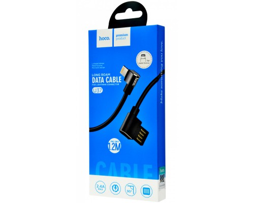 Дата кабель Hoco U37 Long Roam Lightning Cable (1.2m) (00000030951_2)