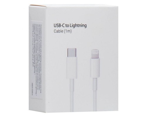 Дата кабель Foxconn для Apple iPhone Type-C to Lightning  (AAA grade) (2m) (box, no logo) (00000053950_1)