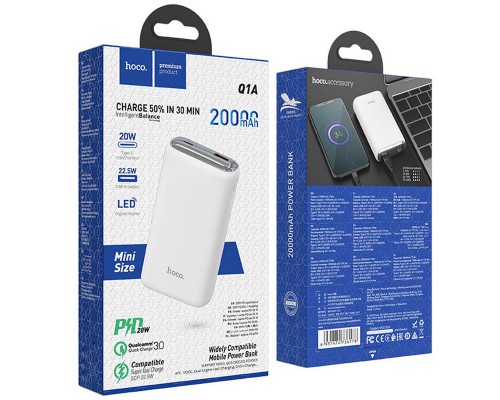 Портативное зарядное устройство Power Bank Hoco Q1A Kraft 20000 mAh (00000053703_2)