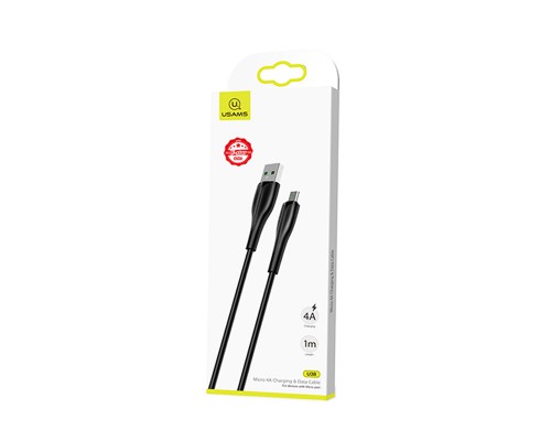 Дата кабель Usams US-SJ375 U38 Micro 4A Fast Charging & Data Cable 1m (00000034466_2)