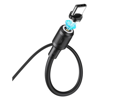 Дата кабель Hoco X52 "Sereno magnetic" USB to Type-C (1m) (00000041701_1)