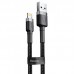 Дата кабель Baseus Cafule Lightning Cable 2.4A (0.5m) (CALKLF-A) (00000032550_2)