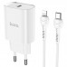 СЗУ HOCO N14 PD 20W 1Type-C + Type-C to Lightning (00000054756_1)
