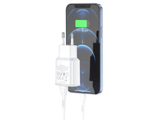 СЗУ HOCO C88A (2USB/2.4A) + Lightning (00000055839_1)