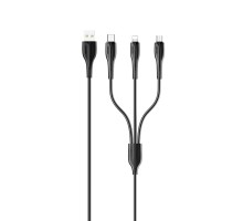 Дата кабель Usams US-SJ374 U38 3IN1 Charging Cable 1m (00000034465_2)