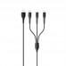 Дата кабель Usams US-SJ374 U38 3IN1 Charging Cable 1m (00000034465_2)