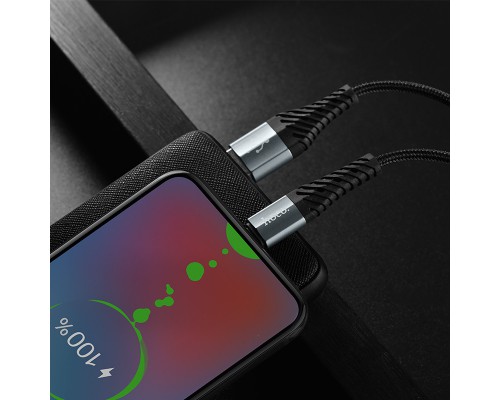 Дата кабель Hoco X38 Cool MicroUSB (1m) (00000034570_1)
