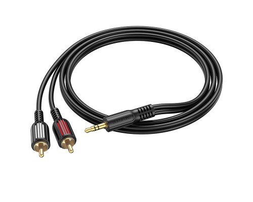 Аудио кабель Borofone BL11 3.5mm to double RCA (00000056867_1)