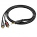 Аудио кабель Borofone BL11 3.5mm to double RCA (00000056867_1)