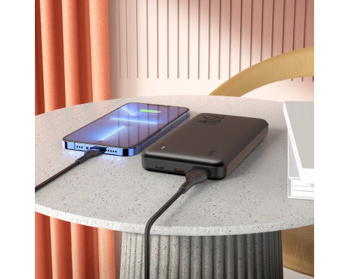 Портативное зарядное устройство Power Bank Hoco J87 Tacker PD20W+QC3.0 10000 mAh (00000053704_2)