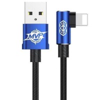 Дата кабель Baseus MVP Elbow Lightning Cable 2.4A (1m) (CALMVP) (00000031328_2)