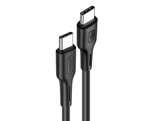 Дата кабель USAMS US-SJ459 U43 Type-C to Type-C 100W PD (1.2m) (00000040259_2)