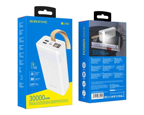 Портативное зарядное устройство Power Bank BOROFONE BJ18A 30000 mAh (00000055336_1)
