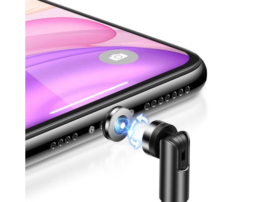 Дата кабель USAMS US-SJ474 U59 MicroUSB Rotatable Magnetic (1m) (00000051942_1)