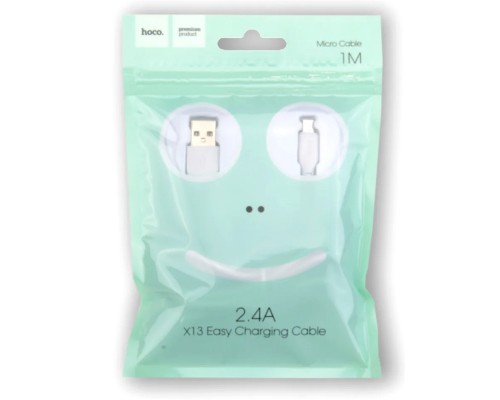 Дата кабель Hoco X13 USB to MicroUSB (1m) (00000027334_1)