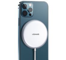 БЗУ Usams US-CD160 W2,15W, Type-C (магнитный) (00000042593_1)