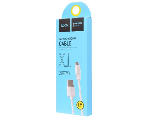 Дата кабель Hoco X1 Rapid USB to MicroUSB (1m) (00000026728_1)