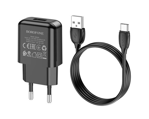 СЗУ Borofone BA64A Single port + Type-C (00000057001_2)