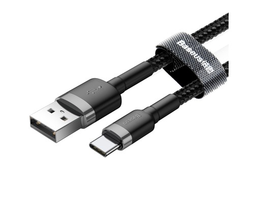Дата кабель Baseus Cafule Type-C Cable 3A (0.5m) (CATKLF-A) (00000034279_1)