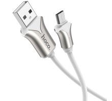 Дата кабель Hoco U67 Soft Silicone MicroUSB (1.2m) (00000035219_1)