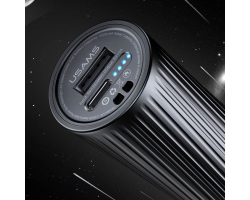 Портативное зарядное устройство USAMS US-CD166 Mini +  LED фонарик 4000mAh (00000051925_1)
