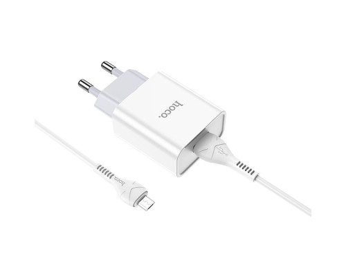 СЗУ HOCO C81A (1USB/2.1A) + MicroUSB (00000042359_1)