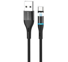 Дата кабель Borofone BU16 Skill magnetic USB to Type-C (1.2m) (00000055401_1)