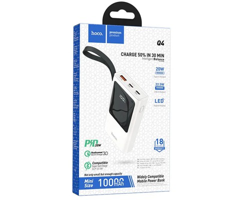 Портативное зарядное устройство Power Bank Hoco Q4 Unifier 10000 mAh (00000050784_2)