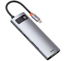 Переходник HUB Baseus Metal Gleam Series 7-in-1 Multifunctional (WKWG020113) (00000057577_1)