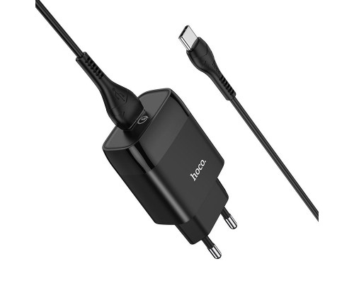 СЗУ Hoco C72Q Glorious QC3.0 18W (1USB/3A) + Type-C (00000041732_2)