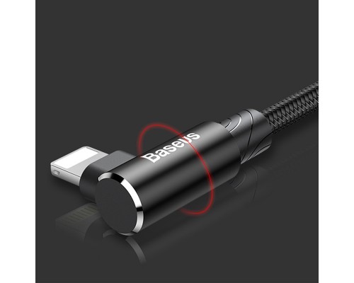 Дата кабель Baseus MVP Elbow Lightning Cable 2.4A (1m) (CALMVP) (00000031328_1)
