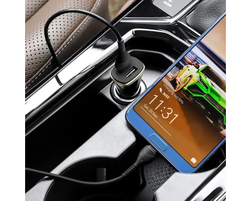 АЗУ Hoco Z31 QC3.0 (2USB/3.4A) + microUSB (00000034598_2)