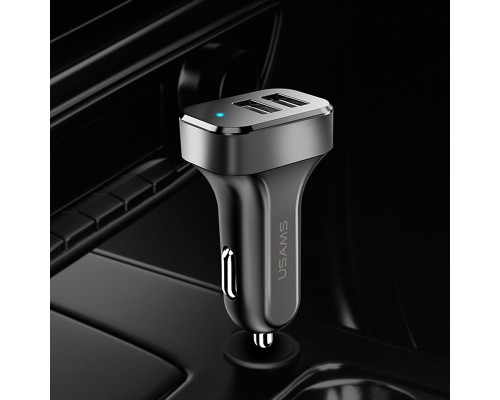 АЗУ USAMS US-CC087 C13 2.1A Dual USB Car Charger (00000034521_2)