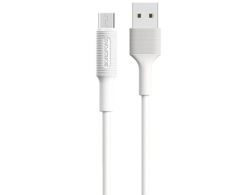 Дата кабель Borofone BX1 EzSync USB to MicroUSB (1m) (00000056909_1)