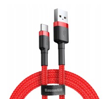 Дата кабель Baseus Cafule Type-C Cable 3A (1m) (CATKLF-B) (00000031871_2)