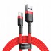 Дата кабель Baseus Cafule Type-C Cable 3A (1m) (CATKLF-B) (00000031871_2)