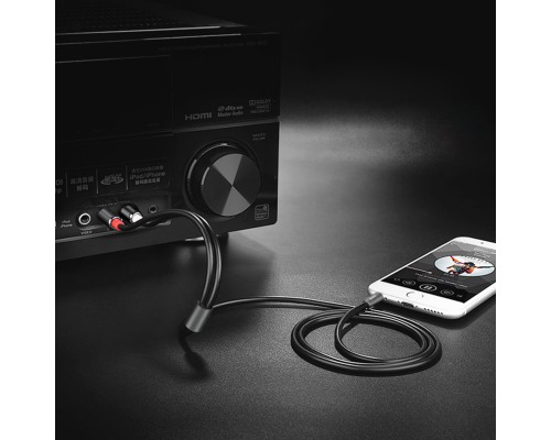 Аудио кабель Aux Hoco UPA10 Lotus Double RCA Audio 3.5 mm (1,5м) (00000032941_1)