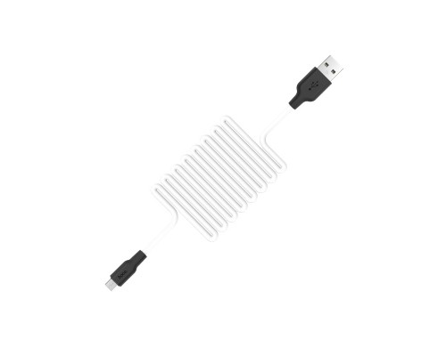 Дата кабель Hoco X21 Silicone MicroUSB Cable (1m) (00000032926_1)